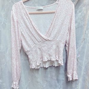 Long sleeve blouse